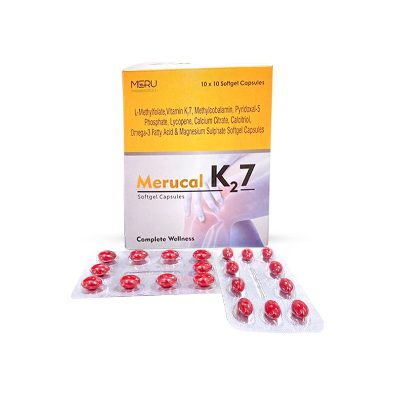 MeruCal K2 7 Softgel capsules